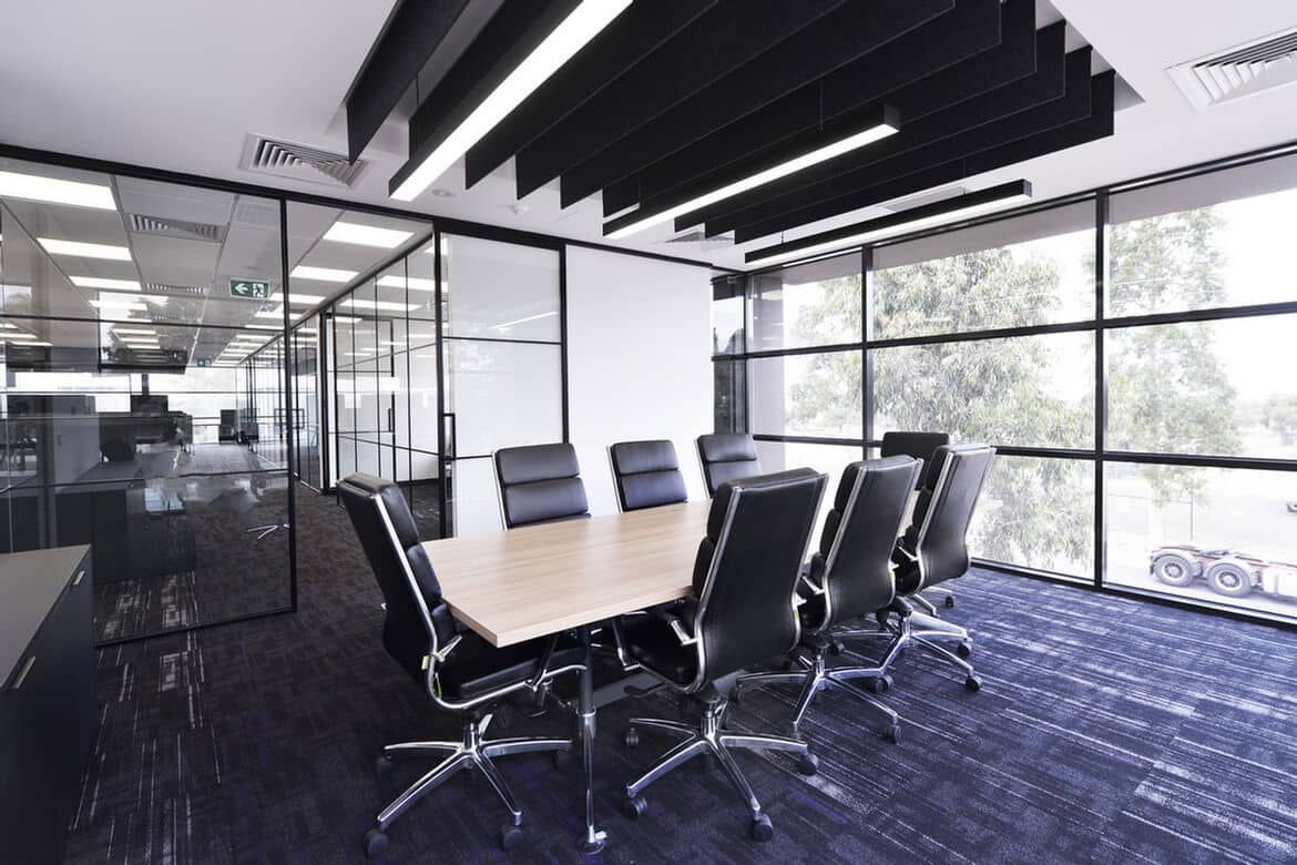 Drillcut Meeting Room_Office Fitout_Melbourne_Bowen Interiros